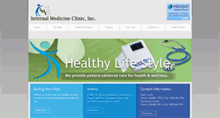 Desktop Screenshot of intmedclinic.com